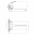 картинка Смеситель для ванны DECOROOM DR22 (DR22043) магазин Сантехстрой являющийся официальным дистрибьютором в России картинка Смеситель для ванны DECOROOM DR22 (DR22043) от магазина Сантехстрой