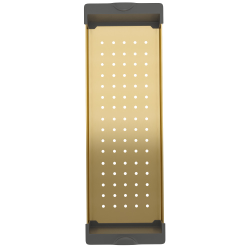 картинка Коландер для кухонной мойки Reflexion Arno RX3014GD брашированное золото от магазина Сантехстрой