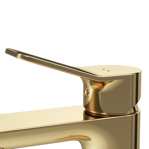 картинка F85A02199 X-Joy, смеситель для умывальника излив 100 мм, золото от магазина Сантехстрой