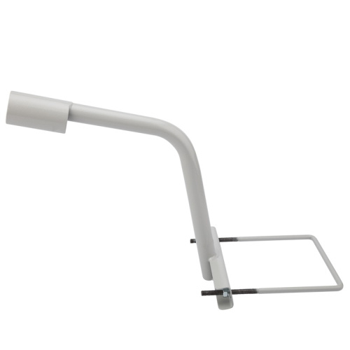 картинка Кронштейн на опору с 1 хомутом белый (625х460х280 Ø57) REXANT арт.  607-302; 607-304; от магазина Сантехстрой