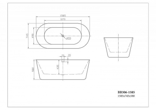картинка Неподвижная душевая стенка Ravak Supernova PSS-90, профиль белый, цвет стекла "Водная зябь" от магазина Сантехстрой
