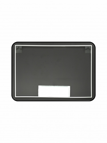 картинка Зеркало Reflection Shadow с фоновой подсветкой, сенсором, диммером, часами и подогревом 800х600 от магазина Сантехстрой