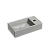 картинка CN6051LMH Умывальник подвесной прямоугольный (чаша слева, отверстие под смеситель справа) цвет антра от магазина Сантехстрой