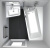 картинка Акриловая ванна Ravak 10° 160x95 L C831000000 от магазина Сантехстрой