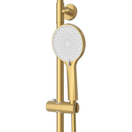 картинка Душевая система Cezares Stylus STYLUS-CVD-BORO Брашированное золото от магазина Сантехстрой