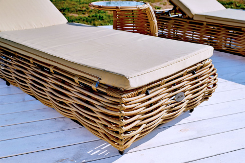 картинка ООО "Дарсена" MOKKA MAJORCA Шезлонг, цвет соломенный от магазина Сантехстрой