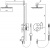 картинка Душевая система RGW Shower Panels SP-51 21140851-01 Хром от магазина Сантехстрой