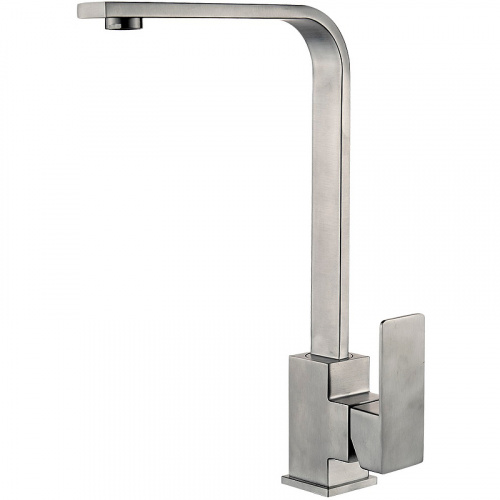 картинка Смеситель для кухни ZorG Steel Hammer SH 5104 INOX Нержавеющая сталь от магазина Сантехстрой