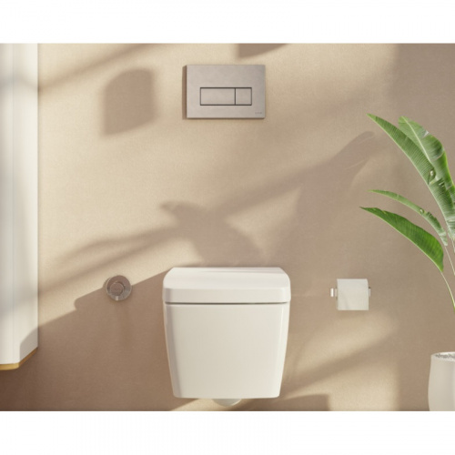 картинка Смывная клавиша VitrA Root Square никель 740-2395 от магазина Сантехстрой