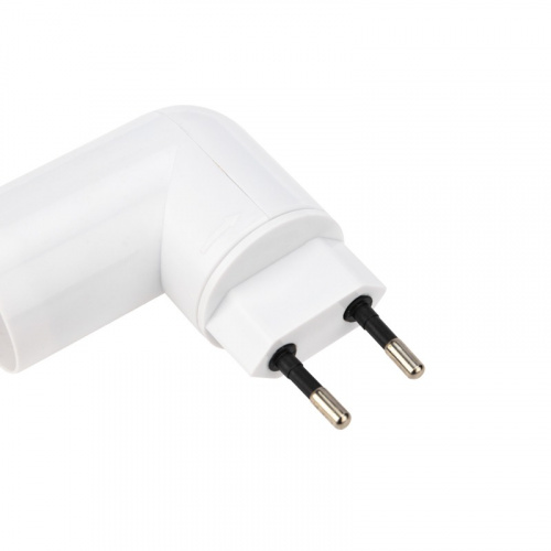 картинка Переходник-светильник для крепления в штепсельной сетевой розетке переходник цокольный AC 220В-Е27 с выключателем REXANT от магазина Сантехстрой