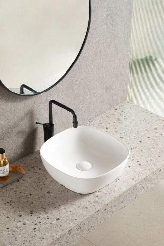 картинка Раковина накладная Terminus Классик 370х370х115 от магазина Сантехстрой