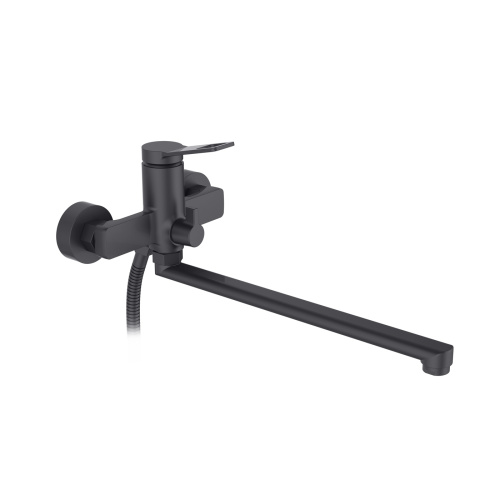 фото смеситель для ванны d-lin d147364-a, черный