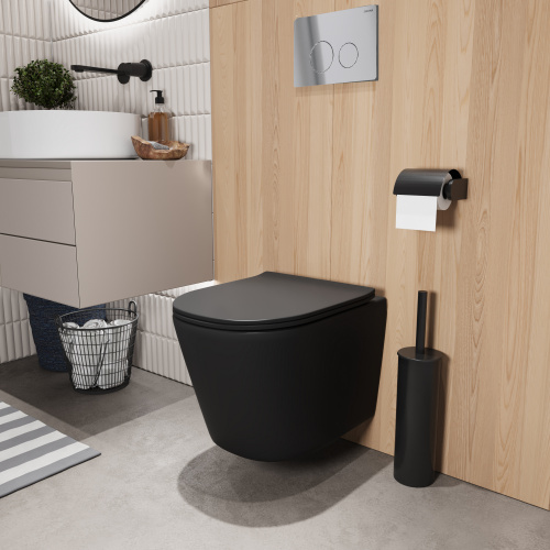 картинка Комплект 3 в 1: Grossman инсталляция 900.K31.01.000+клавиша 700.K31.05.10M.10M хром глянцевый+унитаз GR-4477BMSQ, 3 места от магазина Сантехстрой