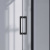 картинка Душевой уголок Como-N VSR-4CN1015CLB, 1500*1000, черный, стекло прозрачное от магазина Сантехстрой