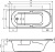картинка Акриловая ванна Riho Future 170x75 B073001005 (BC2800500000000) без гидромассажа от магазина Сантехстрой