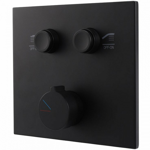 картинка Душевая система Vincea VSFW-4211RMB Черная матовая от магазина Сантехстрой