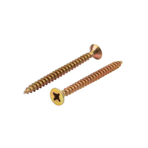 картинка Саморез универсальный KRANZ 5х60, желтый цинк,  упаковка поставщика ( 4 800 шт.  ) от магазина Сантехстрой