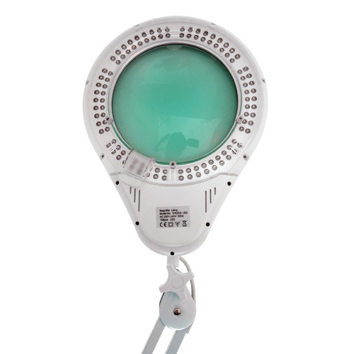 картинка Лупа на струбцине круглая 5D с подсветкой 108LED,  ø178мм,  белая (8062D) REXANT от магазина Сантехстрой