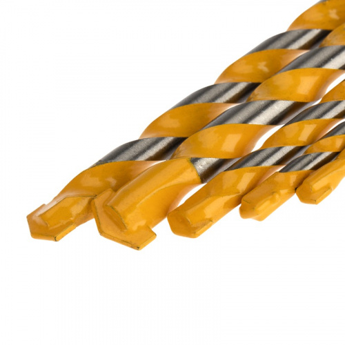 картинка Набор сверл по бетону 4-5-6-8-10 мм Kranz пластиковый кейс Kranz от магазина Сантехстрой