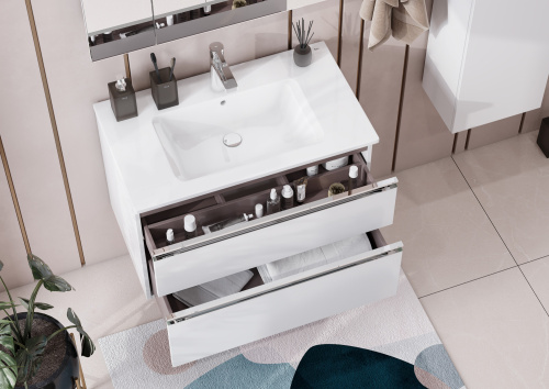 картинка Раковина Roca THE GAP 800 мм., белая (73279A4000) от магазина Сантехстрой