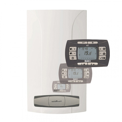 картинка Котел настенный газовый BAXI NUVOLA-3 Comfort двухконтурный с закрытой камерой сгорания 240 Fi от магазина Сантехстрой