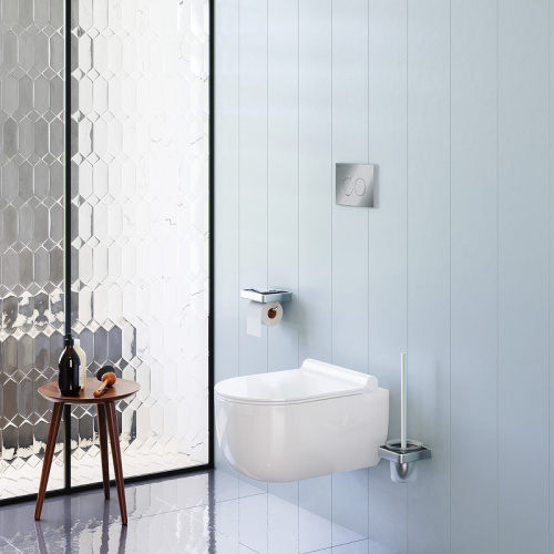 картинка DX36C1701SC Scandinavian Pure подвесной унитаз без ободка с сиденьем микролифт от магазина Сантехстрой
