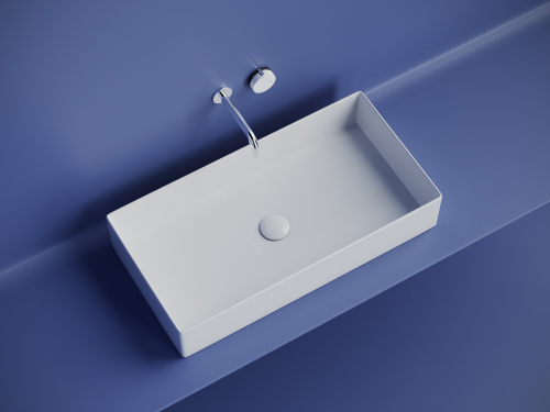 картинка Раковина-столешница Ceramica Nova цвет Белый Прямоугольная CN6071 от магазина Сантехстрой