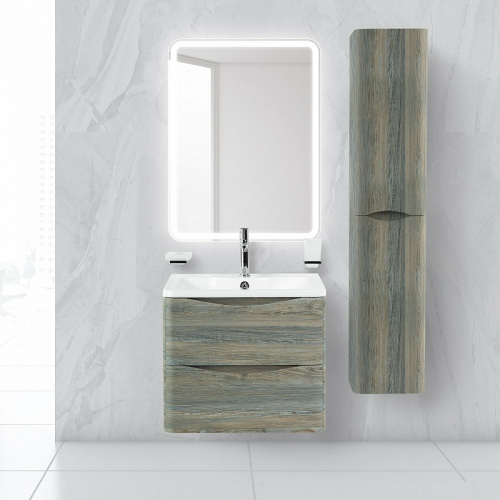 картинка Раковина BelBagno 60 BB600/455-LV-MR-ALR Белая от магазина Сантехстрой