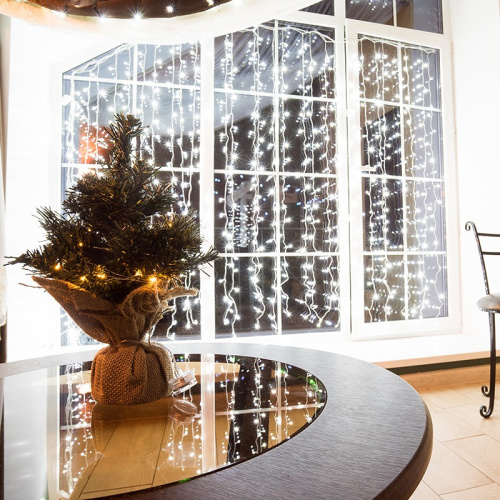 картинка Елочка 45см в плетеном мешочке,  ПВХ от магазина Сантехстрой