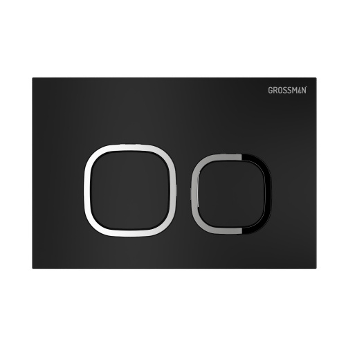 картинка Комплект 3 в 1: Grossman инсталляция 900.K31.01.000+клавиша 700.K31.02.210.210 черный матовый+унитаз GR-4440BMS, 3 места от магазина Сантехстрой