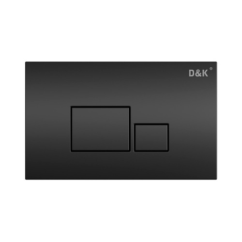 картинка Клавиша смыва DK черный Quadro (DB1519025) от магазина Сантехстрой