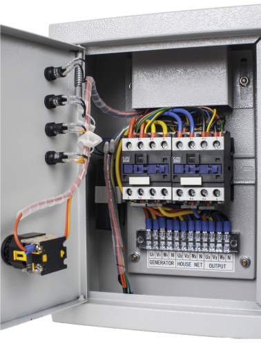 картинка Блок автозапуска 400В, 25А ATS Control box 29102 от магазина Сантехстрой