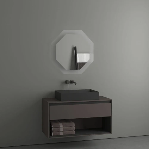 картинка Зеркало Evoform Ledshine BY 2504 70х70 от магазина Сантехстрой