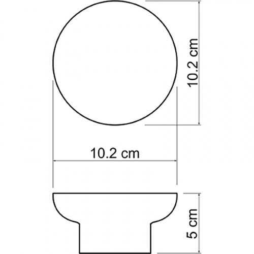картинка Мыльница WasserKRAFT K-C185 Белый от магазина Сантехстрой