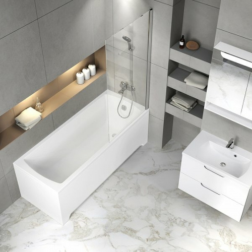 картинка Акриловая ванна Ravak Classic II 160x70 CC41000000 без гидромассажа от магазина Сантехстрой