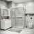 картинка Душ.ограждение 120.K33.02.1280.10.02 Cosmo (120*80*195) хром, стекло шиншилла, 2 места магазин Сантехстрой являющийся официальным дистрибьютором в России картинка Душ.ограждение 120.K33.02.1280.10.02 Cosmo (120*80*195) хром, стекло шиншилла, 2 места от магазина Сантехстрой