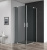 картинка Душевой уголок Cezares Slider 100x80 SLIDER-AH-2-70/80-90/100-GRIGIO-Cr профиль Хром стекло серое от магазина Сантехстрой
