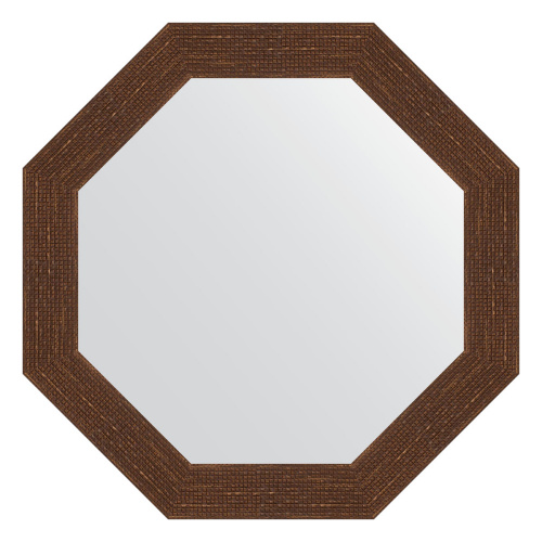 картинка Зеркало Evoform Octagon BY 3740 63x63 мозаика античная медь от магазина Сантехстрой