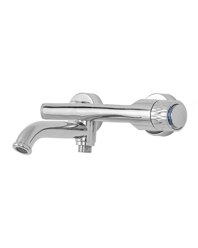 фото orange pure m02-100cr смеситель для ванны/душа с кнопочным управлением