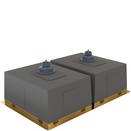 картинка Кухонная мойка Reflexion Garda RX2170GD брашированное золото от магазина Сантехстрой