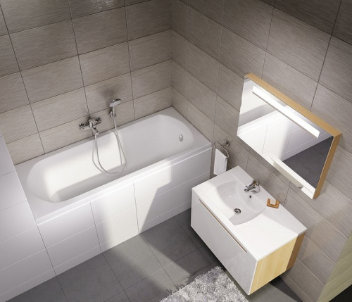 картинка Акриловая ванна Ravak Domino ‎Plus 170x70 C632R00000 без гидромассажа от магазина Сантехстрой