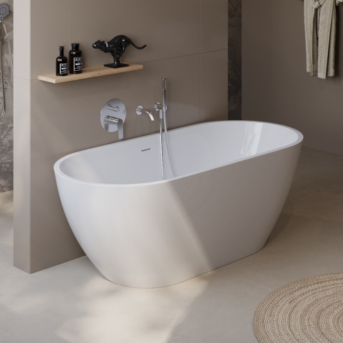 картинка Акриловая ванна BelBagno UNO BB701-1600-730-K от магазина Сантехстрой