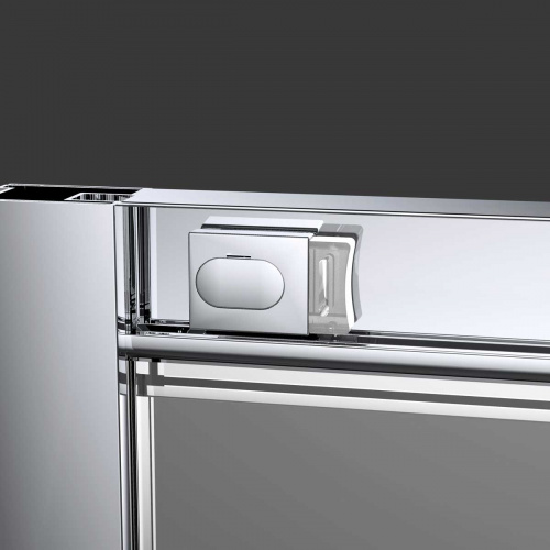 картинка Душевая дверь Alpha VDS-3AL2170CL, 1700, хром, стекло прозрачное от магазина Сантехстрой